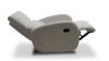 Кресло Берн 3 реклайнер велюр светло-серый